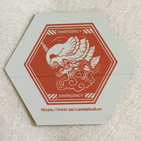 Kaiju Alert Acrylic Phone Ring - Picture 6 of 6